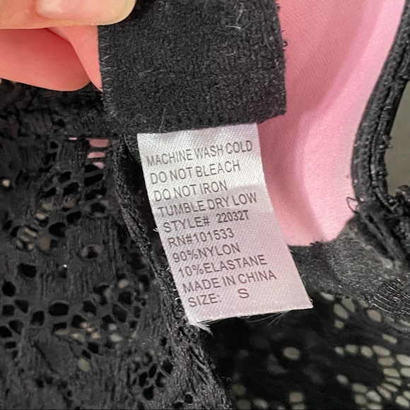 Black Push-up Bodysuit - Picture 3 of 4